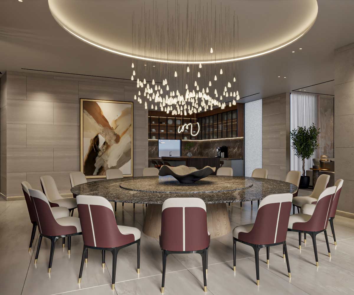 Penthouse B - Dining Area