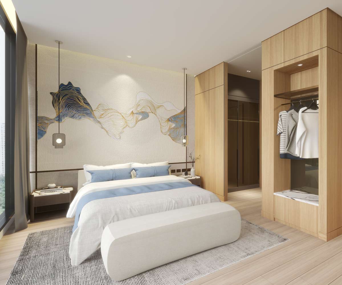 Penthouse B - Bedroom