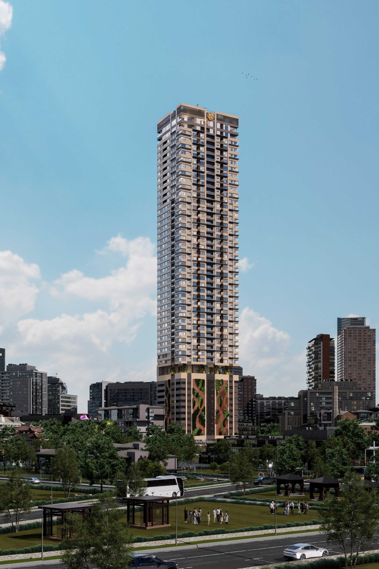 ongpin tower center view building