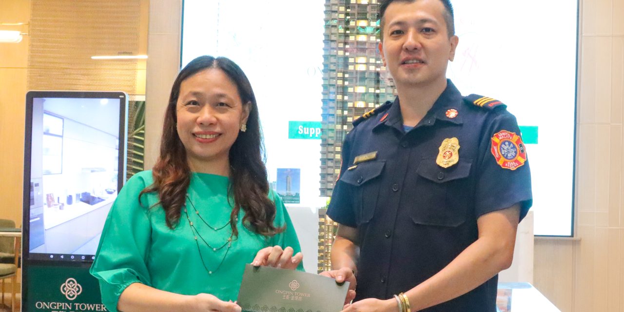 Ongpin Tower Supports the Association of Volunteer Fire Chiefs and Fire Fighters of the Philippines